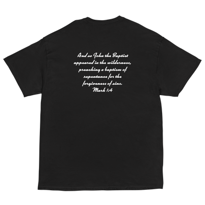 John the Baptist Tee (Black)