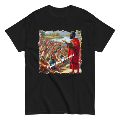 John the Baptist Tee (Black)