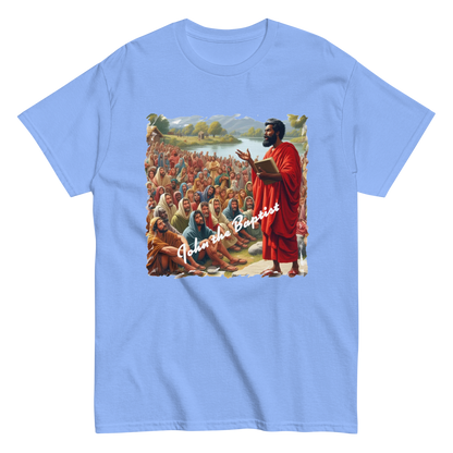 John the Baptist Tee (Carolina Blue)