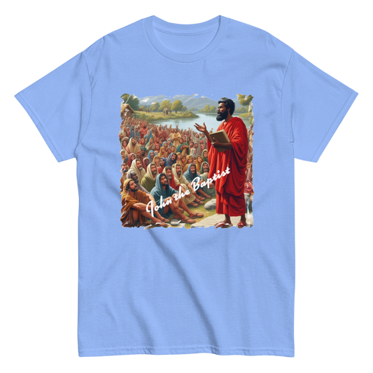 John the Baptist Tee (Carolina Blue)