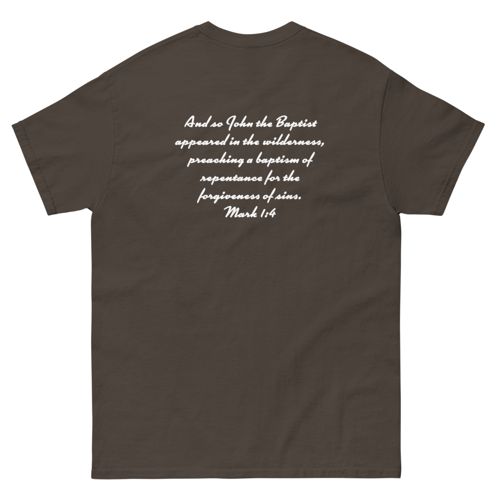 John the Baptist Tee (Dark Chocolate)