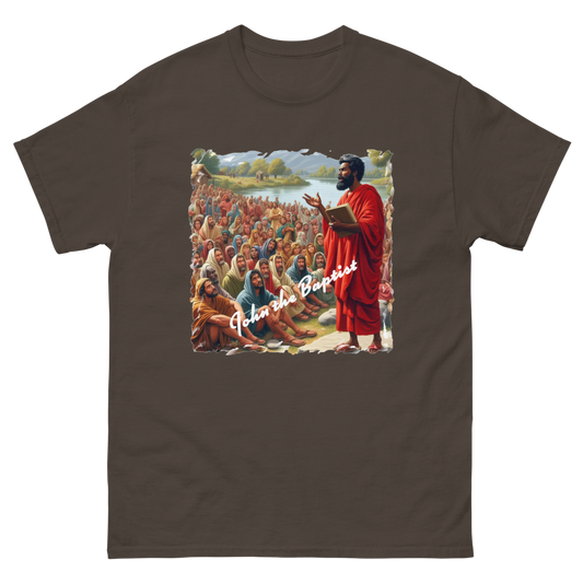 John the Baptist Tee (Dark Chocolate)